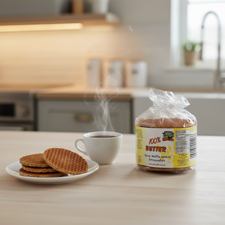 Gaufrettes doubles hollandaises 100 % Boter