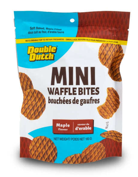 Double Dutch Mini Maple Stroopwafels - 160g --- Holland Store - Toronto
