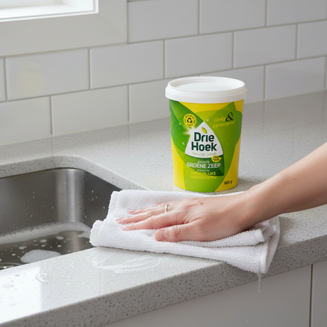 Drie Hoek Zachte Groene Zeep-900g