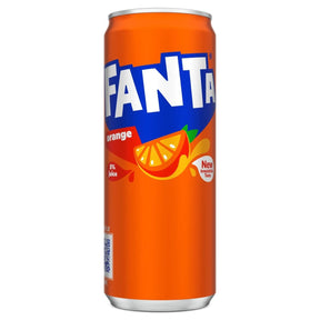 Fanta Orange - 330ml Skinny Tin --- Holland Store - Toronto