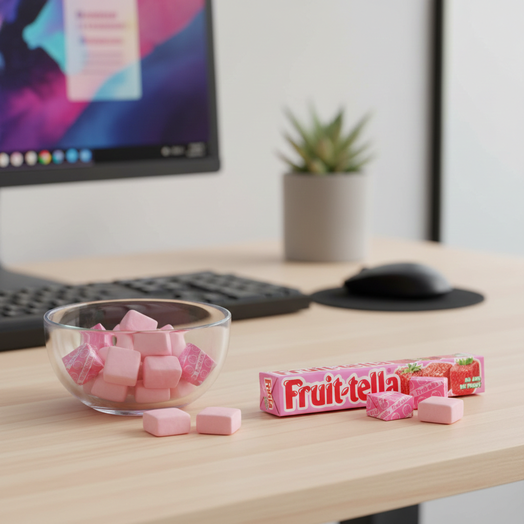 Fruit-tella Aardbei-41g