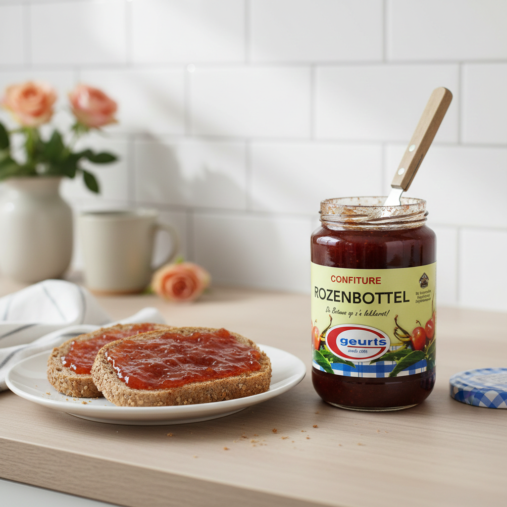 Geurts Rozenbottel Jam-450g