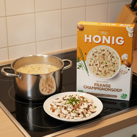 Honig basis voor Franse Champignonsoep-107g