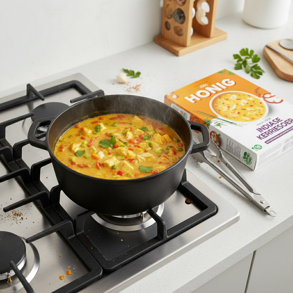 CLEARANCE – Honig basis voor Indiase Kerriesoep