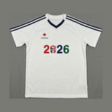 Adults White Canada 2026 World Cup Host Nations Soccer Style Jersey - Holland Store Toronto