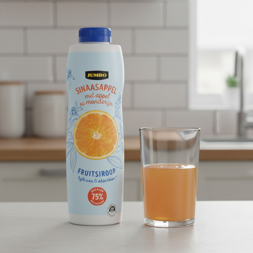 Jumbo Sinaasappel Fruitsiroop-750ml