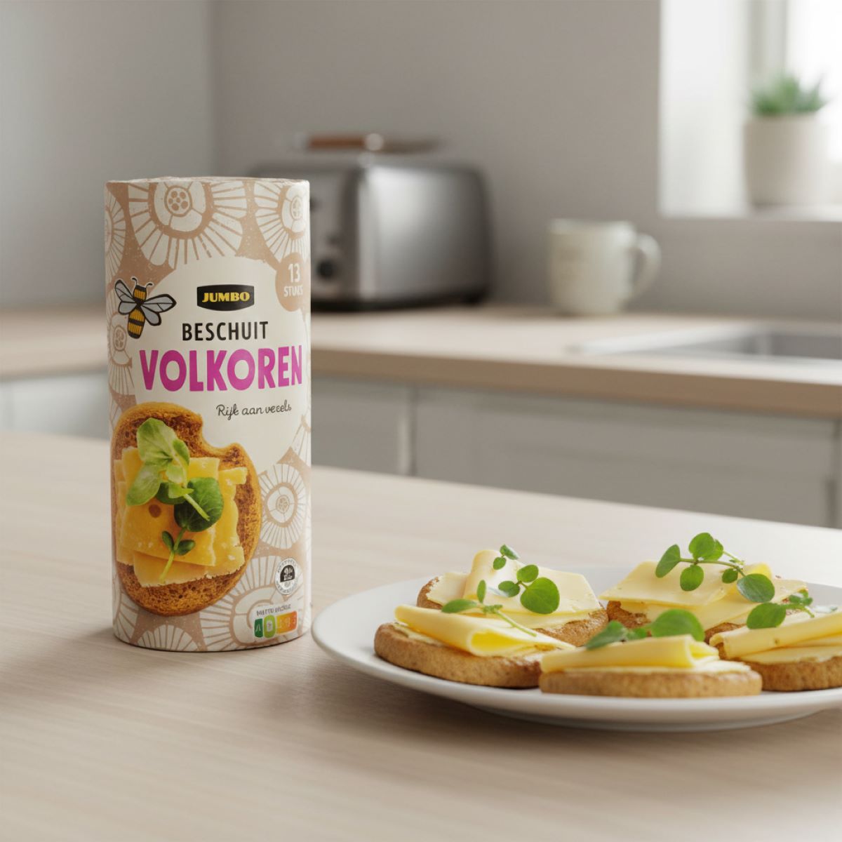 Jumbo Beschuit Volkoren 2 --- Holland Store - Toronto