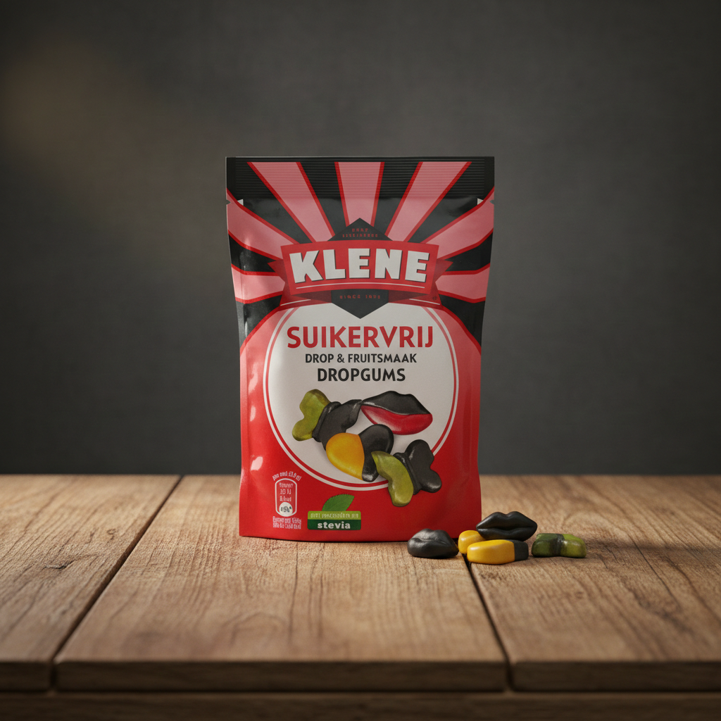 Klene Suikervrij Drop - Dropgums
