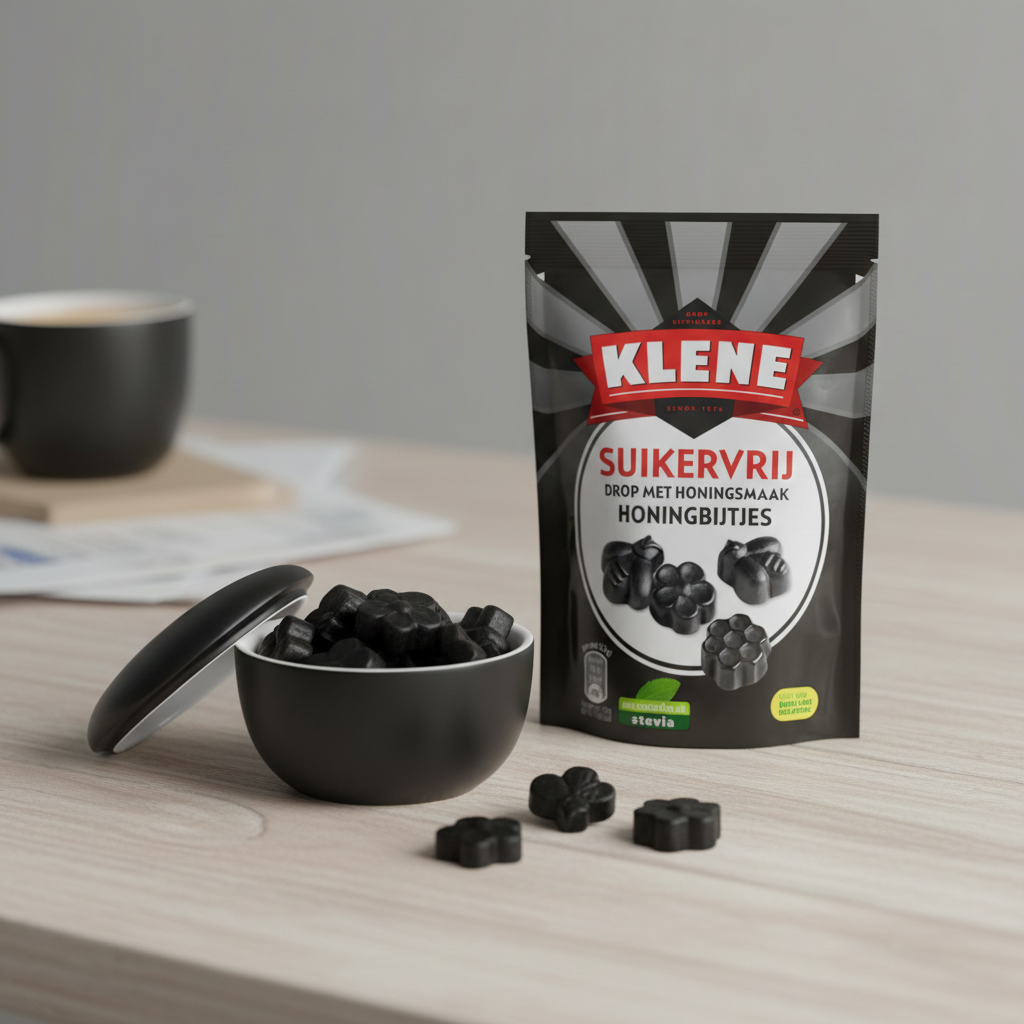 Klene Suikervrij Drop - Honingbijtjes