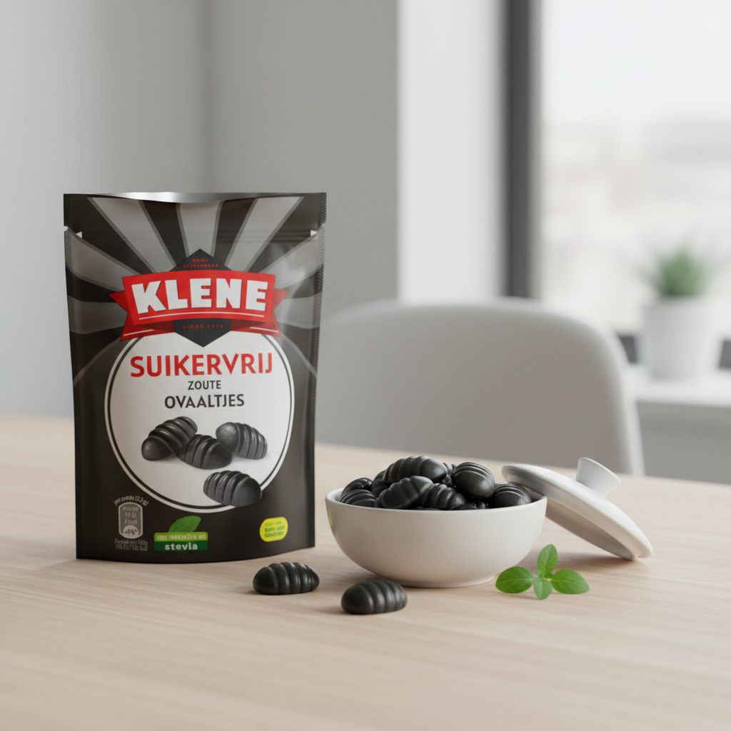 Klene Suikervrij Drop - Ovaaltjes