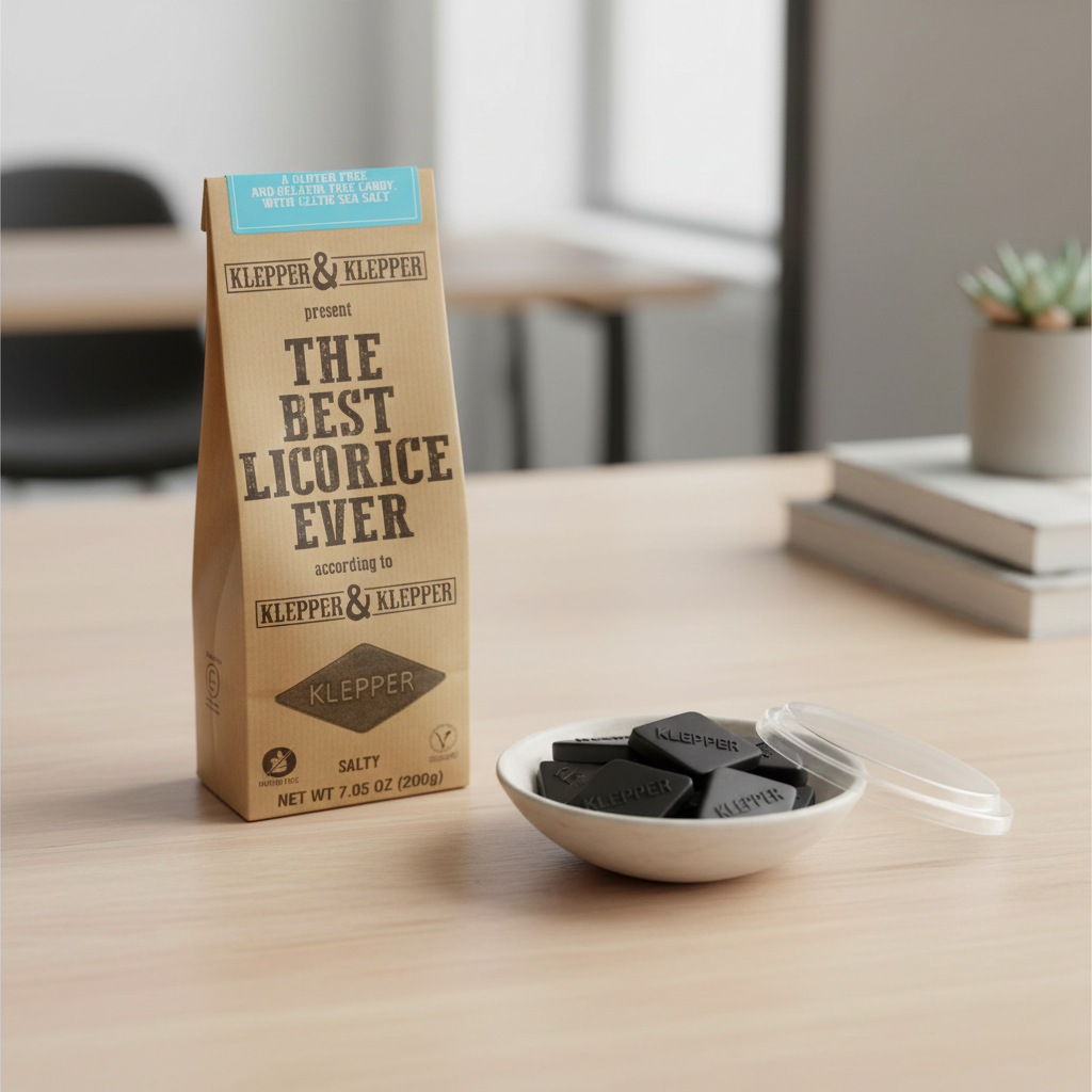 Klepper & Klepper Salt Licorice – 200 g – Holland Store - Toronto