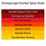 Koningsvogel Sambal Badjak-280g