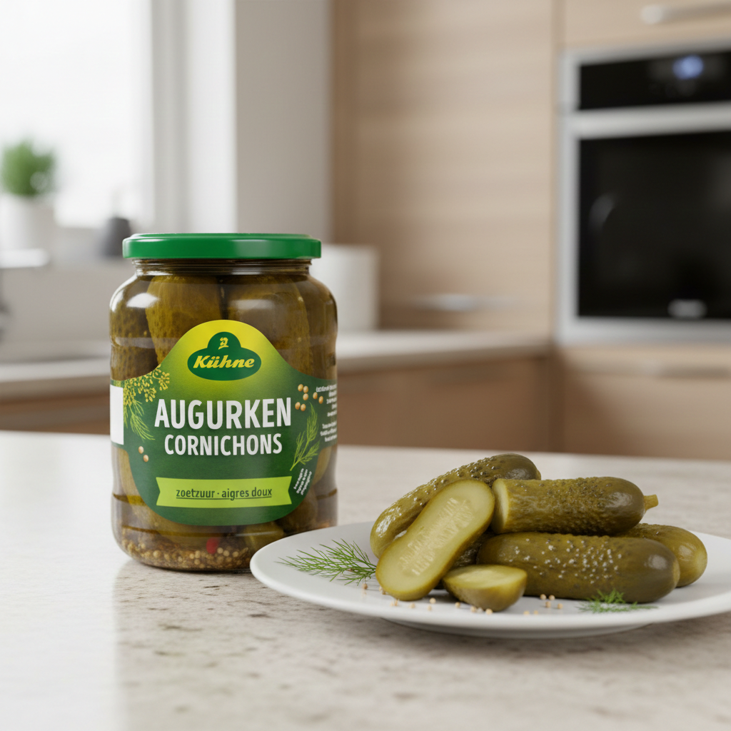 Kuhne Augurken ZoetZuur-370 ml
