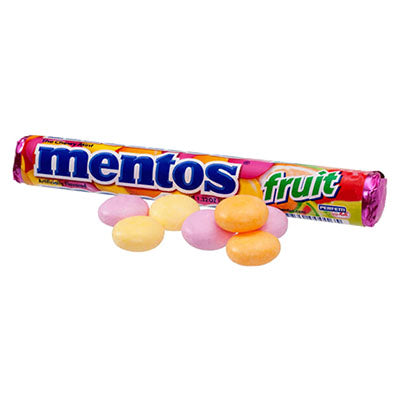 Mentos Fruit - Pack de 5 - 187,5 g