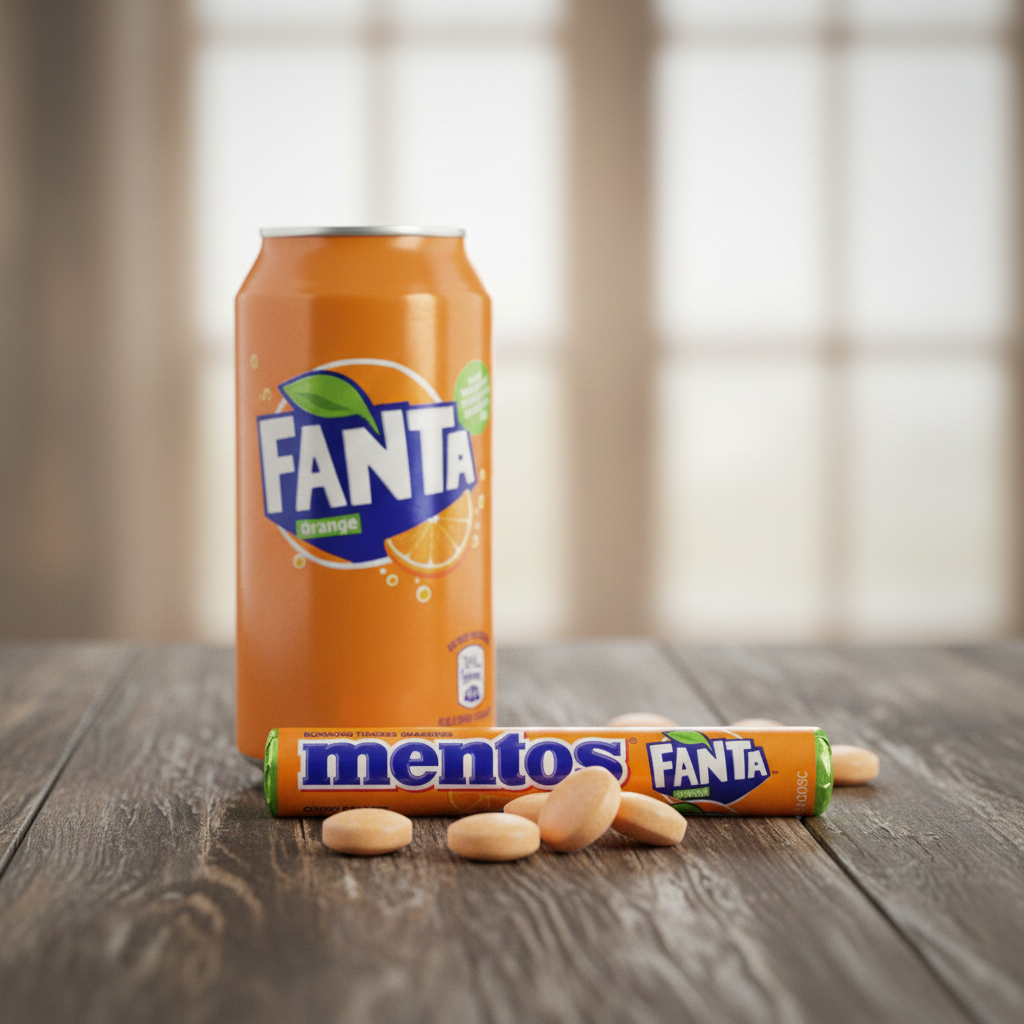 Mentos Fanta Orange-37.5g