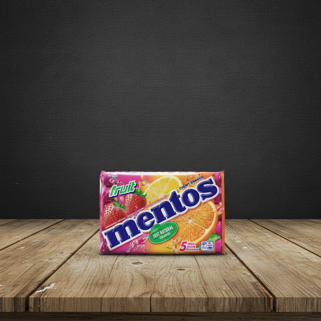 Mentos Fruit - Pack de 5 - 187,5 g