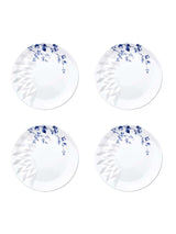 Blauw Vouw Porcelain Plates - Set of 4