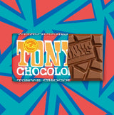 Tony's Chocolonely - 32% Melk Karamel Amandel Noga Pretzel Zeezout