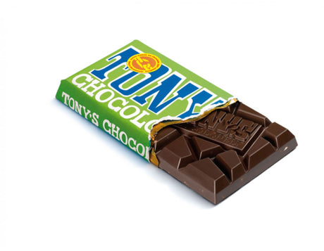 Tony's Chocolonely Dark Chocolate Almond Sea Salt - 180 g --- Holland Store - Toronto