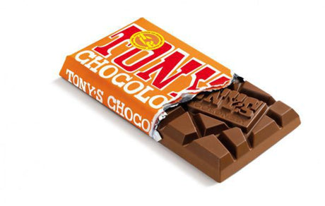 Tony's Chocolonely Milk Chocolate Caramel Sea Salt - 180 g --- Holland Store - Toronto