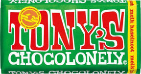 Tony's Chocolonely Milk Chocolate Hazelnut - 180 g --- Holland Store - Toronto