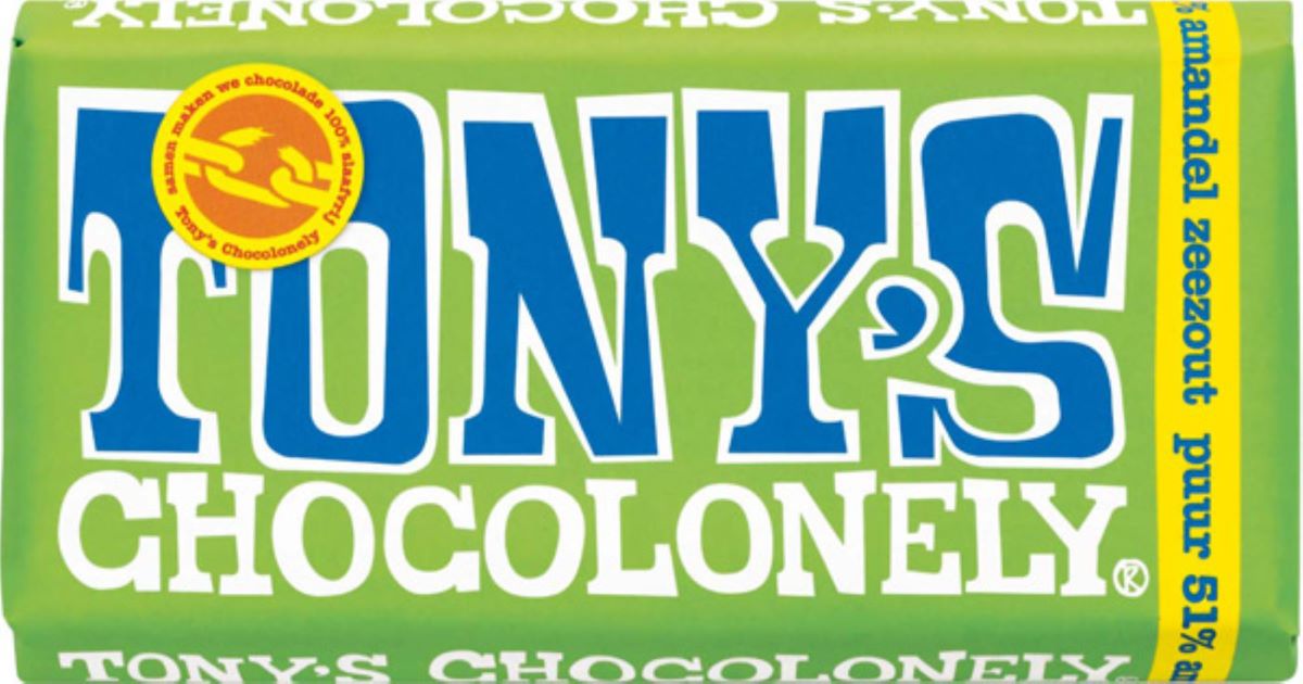 Tony_s Chocolonely Puur Amandel Zeezout - Hollad Store Toronto