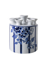 Tulip Vase Cylinder Fair Florals-Ceramic-15cm