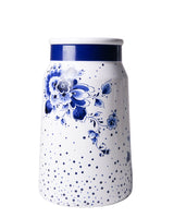 Vase Milk Churn Blauwe Stip-Small Ceramics-25.5cm