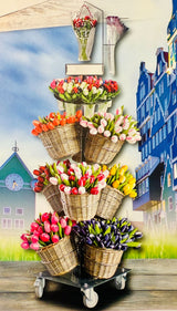 Wooden Tulip Stand