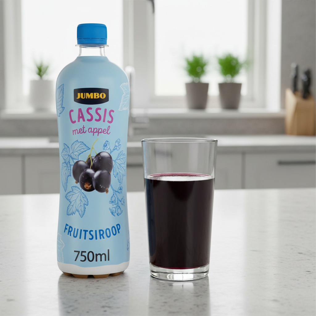 Jumbo Cassis Fruitsiroop-750ml