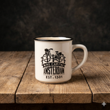 Mug de camping Amsterdam – Blanc