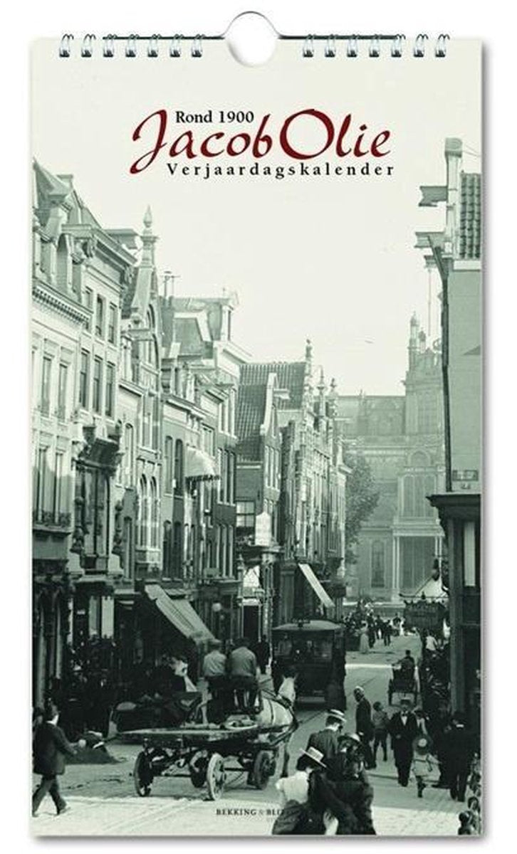 Kalender - Jacob Olie - Amsterdam rond 1900