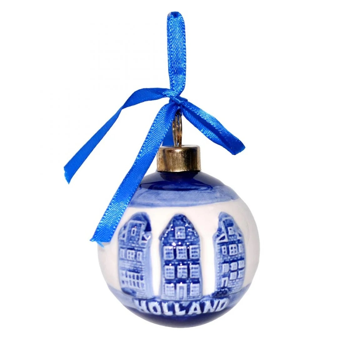 DB Ornament-Ball with Canal House and Holland