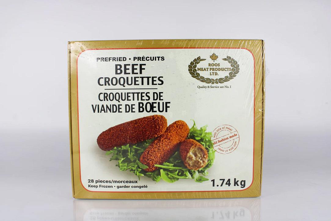 Prefried Beef Croquettes - 28pcs
