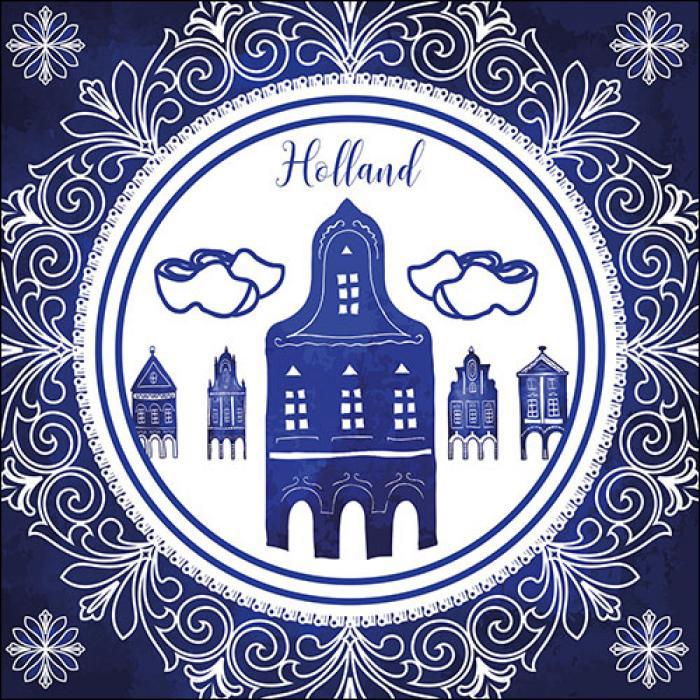 Serviettes Ambiente - Style Hollandais