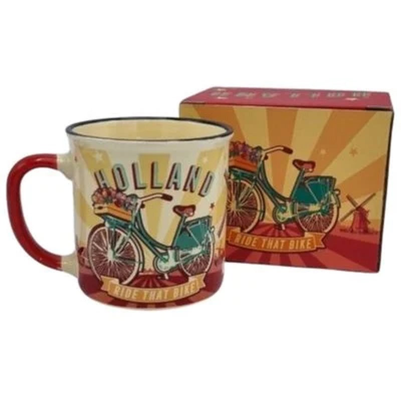 Vintage Holland Mug - Yellow