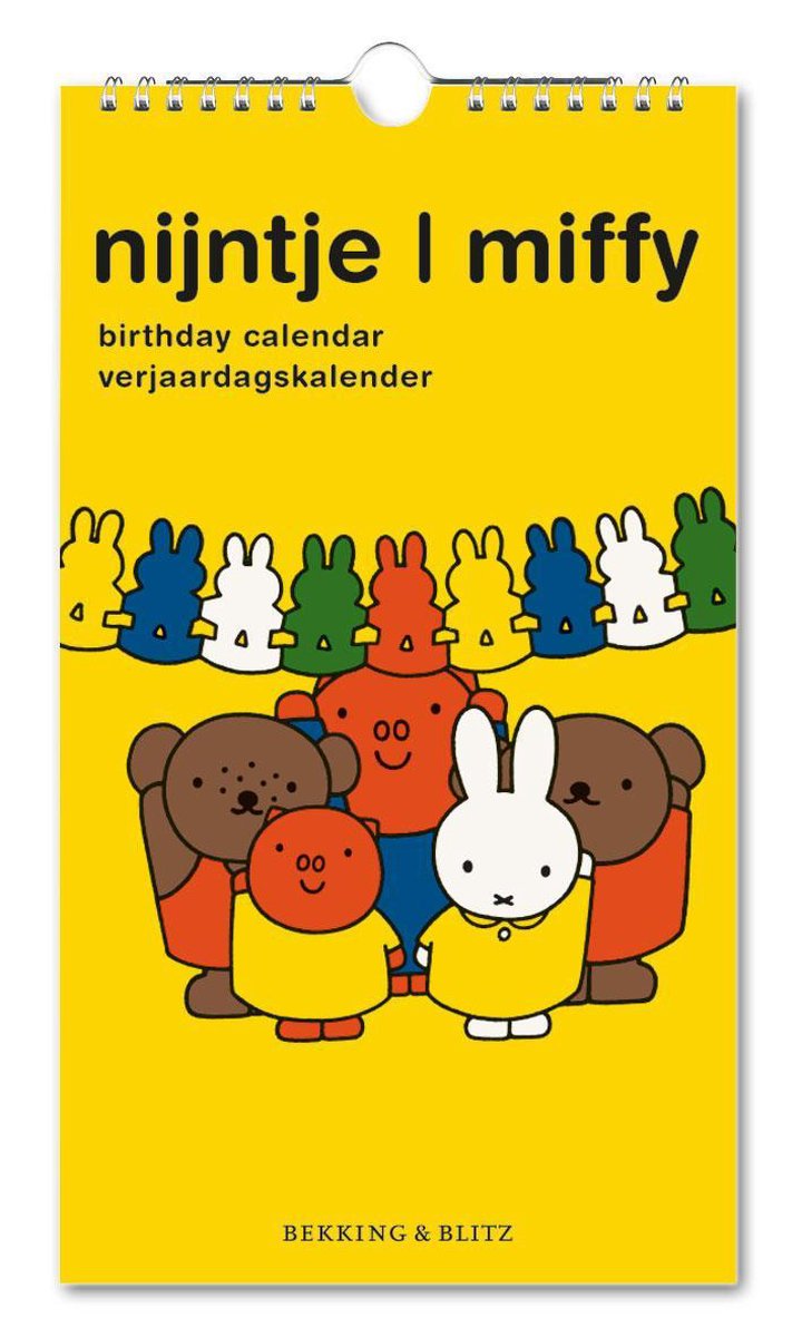 Calendar - Dick Bruna -- Nijntje Miffy