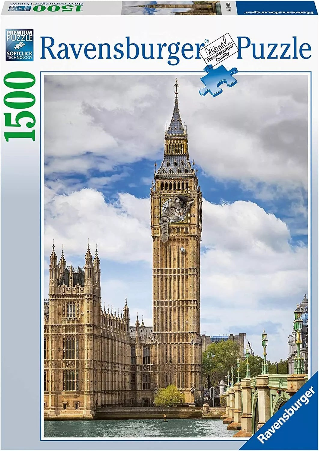 Ravensburger Puzzle - Funny Cat on Big Ben