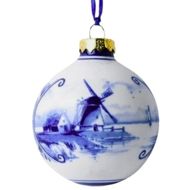 DB Ornament-Ball with Windmill