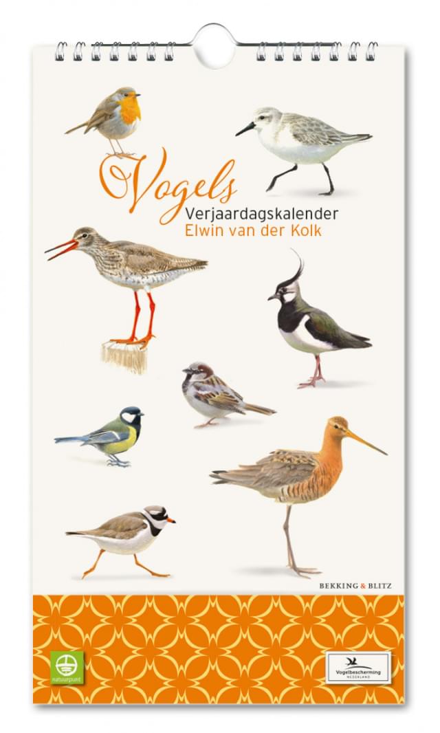 Kalender - Elwin van der Kolk - Vogels
