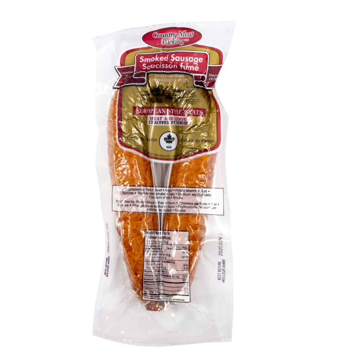 Smoked Pork Sausage