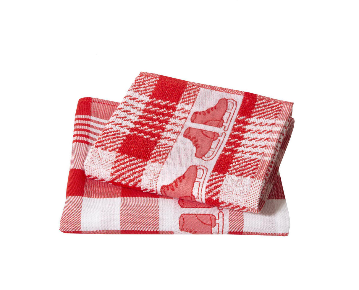 Twentse Towel Combo - Skates Red