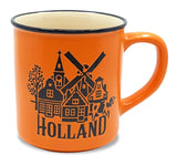 Amsterdam Camping Mug - Orange