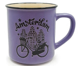 Amsterdam Camping Mug - Purple