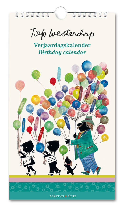 Calendar - Fiep Westendorp - Jip en Janneke met Ballonnen